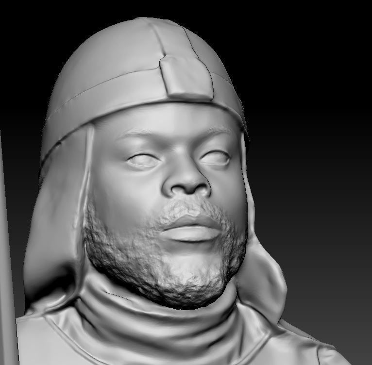 Photogrammetry Pawn 3D model_7