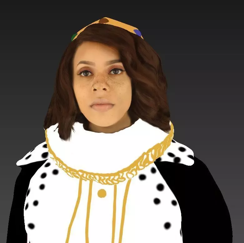 Photogrammetry Queen 3D model