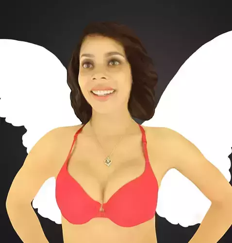 Photogrammetry Wing Girl