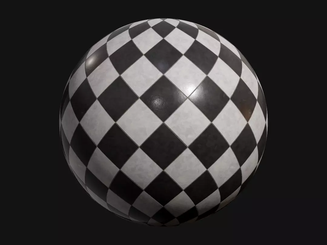 Checkerboard Tiles Texture