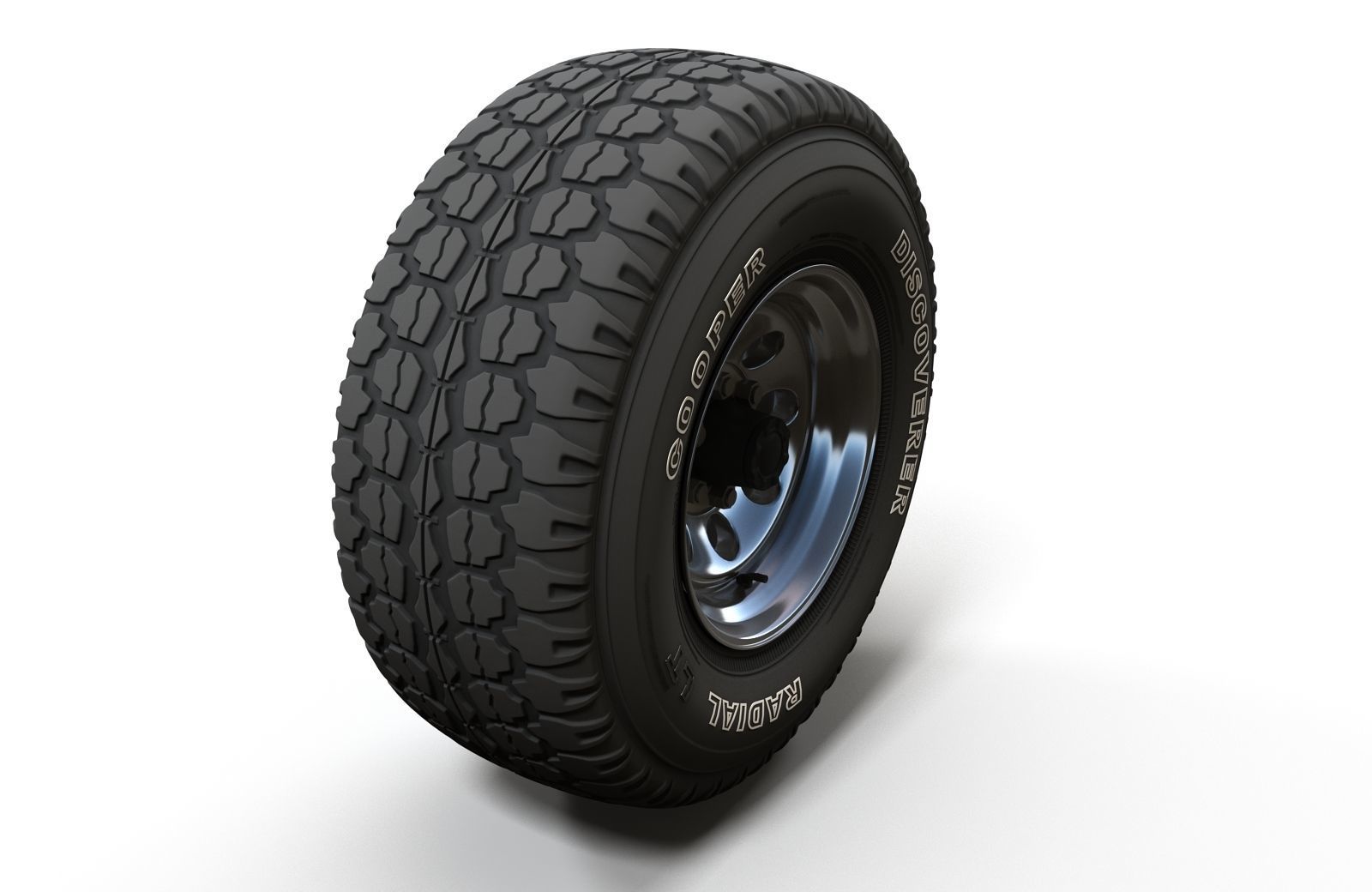 Offroad custom wheel 3D model_3