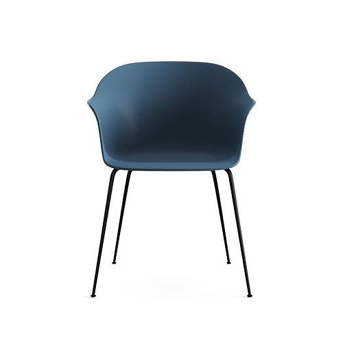 Gubi Bat Dining Chair Collection 3D model 4