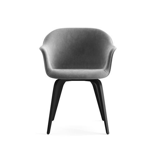 Gubi Bat Dining Chair Collection 3D model 6