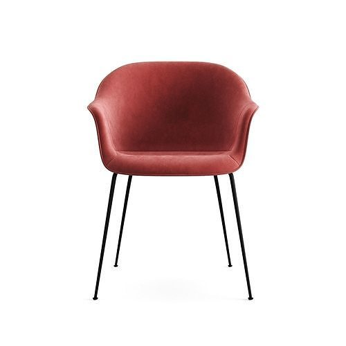 Gubi Bat Dining Chair Collection 3D model 3