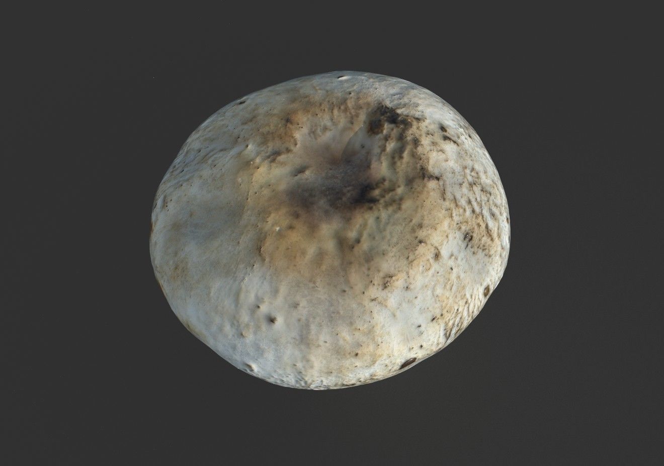 MUSHROOM 4 ball Low-poly 3D model_3