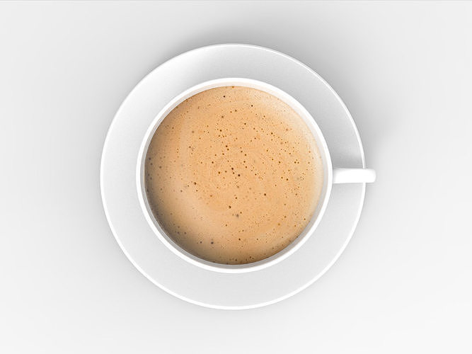 Cup of coffee 3D model 6