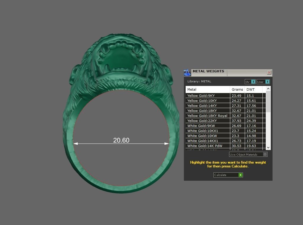 RING MEN  3D print model_7