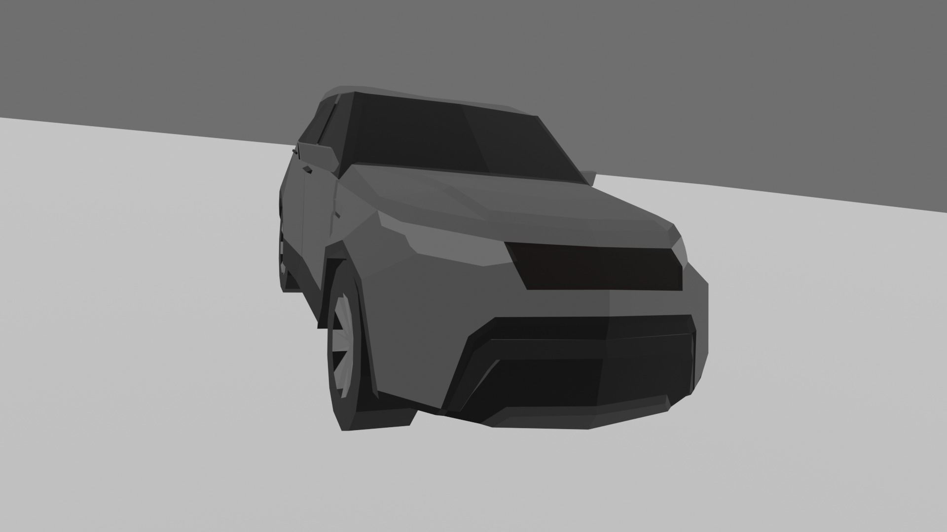 Land Rover Discovery 5 Low-poly 3D model_1