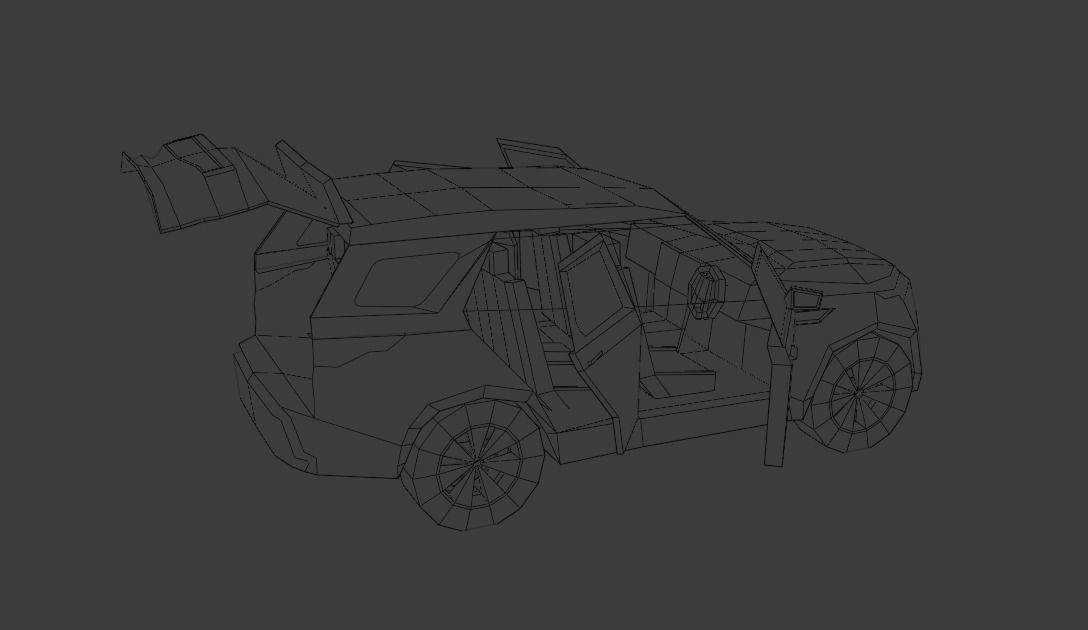 Land Rover Discovery 5 Low-poly 3D model_12