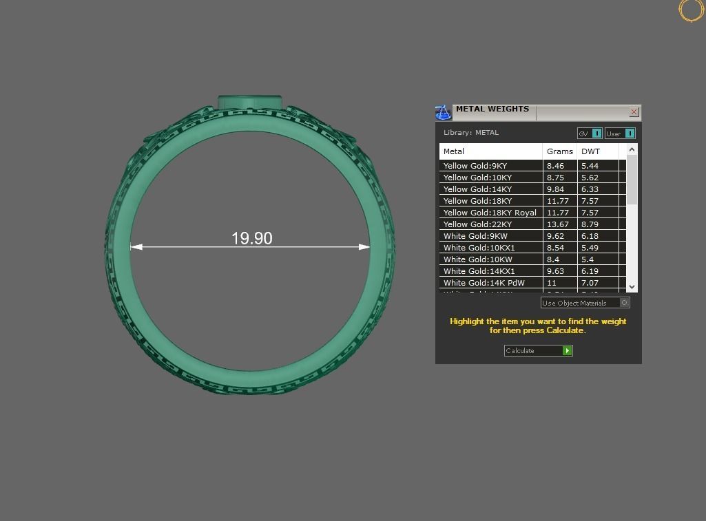 RING MEN Free 3D print model_3