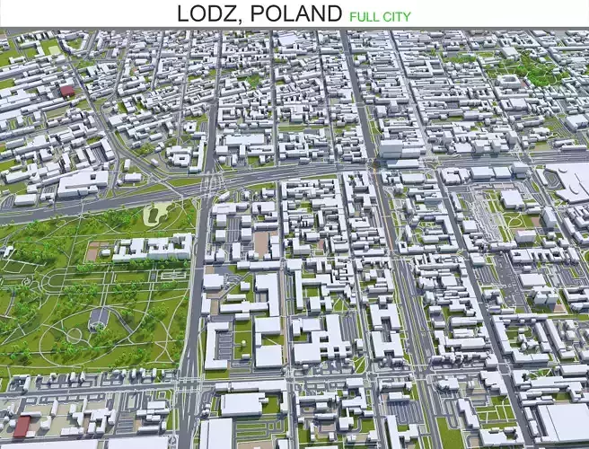 Lodz City Poland 80km