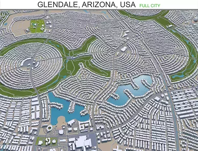 Glendale Arizona USA 80km