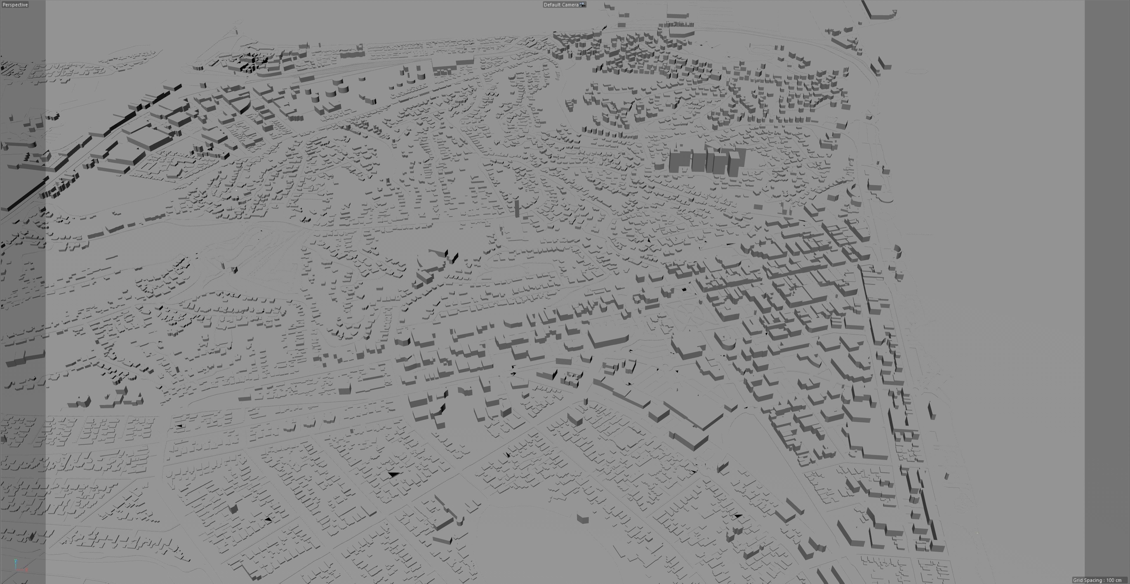 Napier Hastings in New Zealand Low-poly 3D model_14