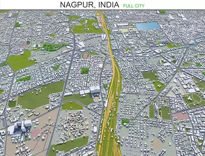 Nagpur Uttar Pradesh India 60km