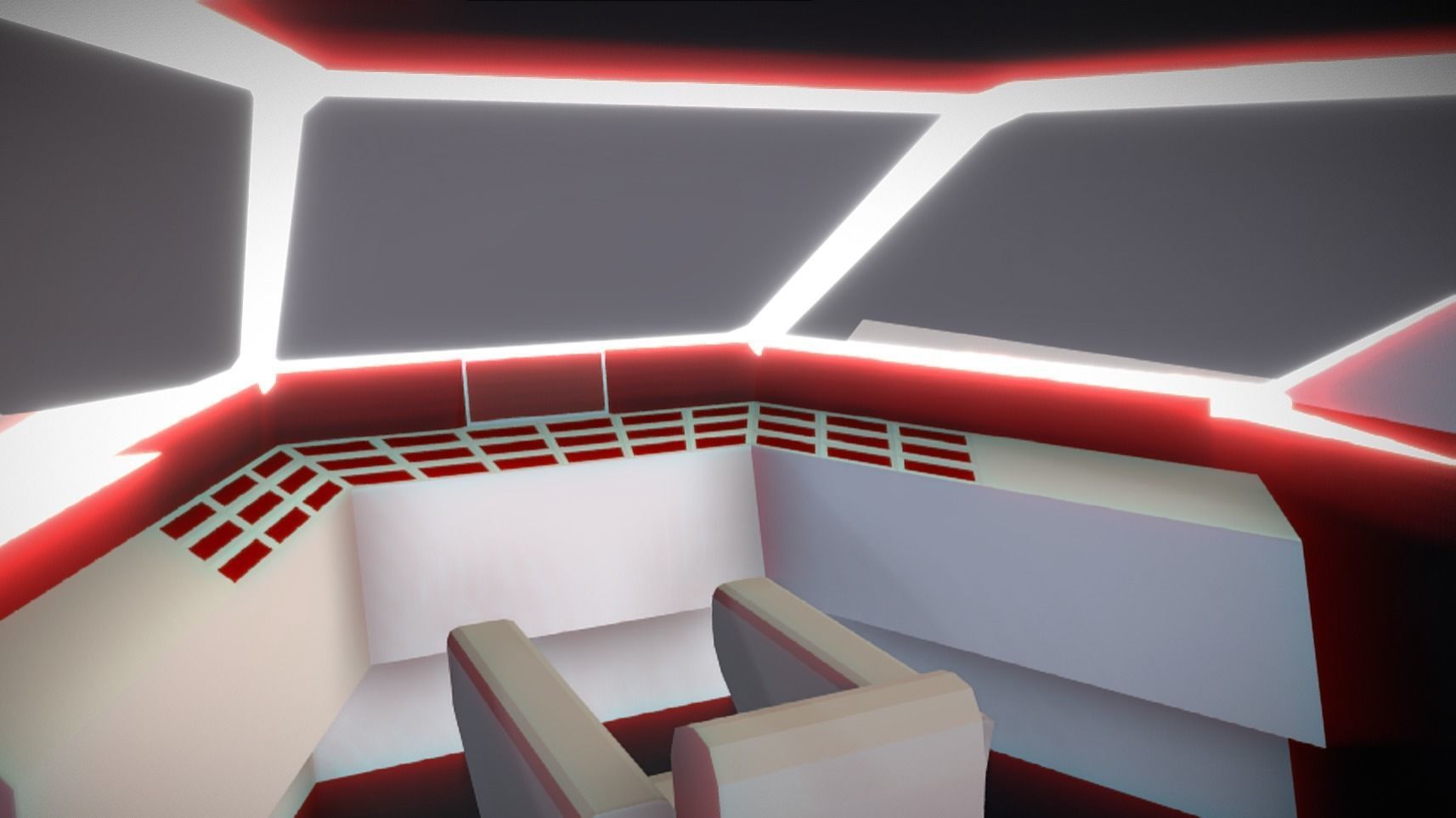 LAC-410 Low Altitude Carrier Low-poly 3D model_7