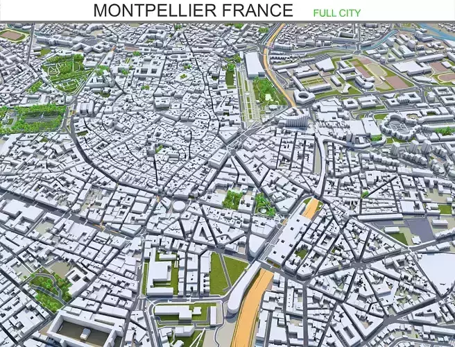 Montpellier France 30km