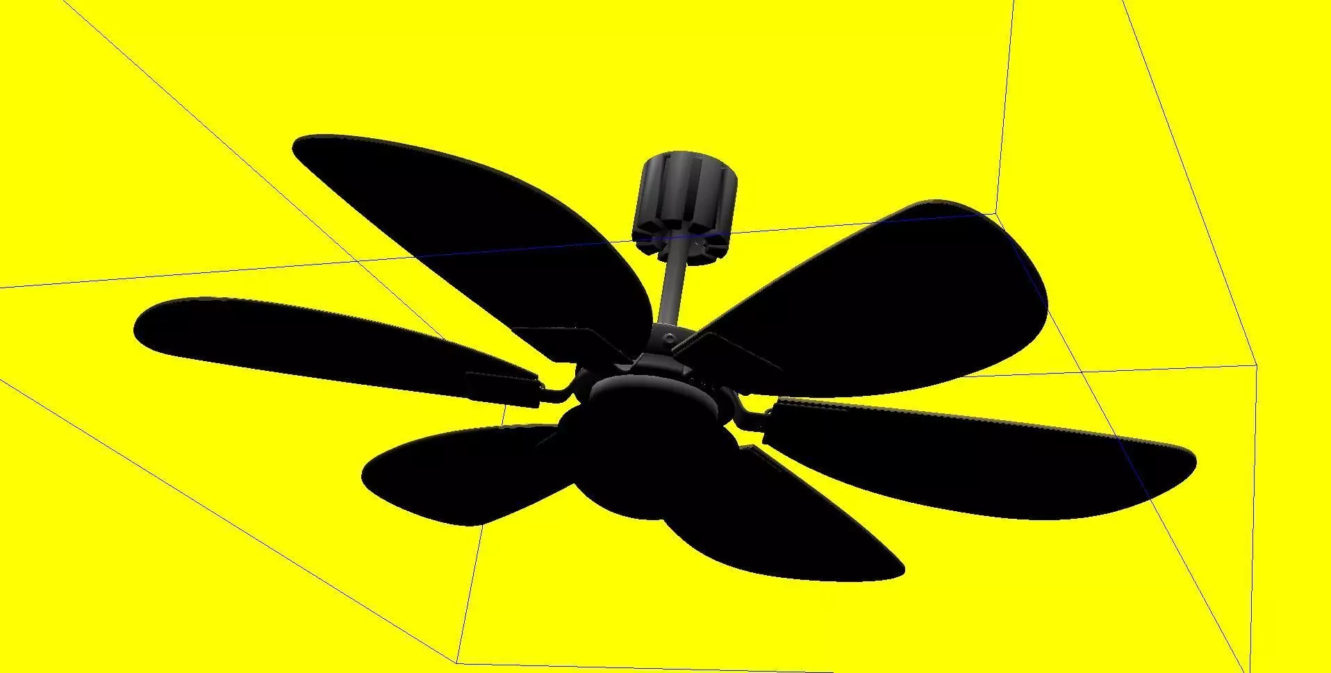 ceiling fan Free 3D model