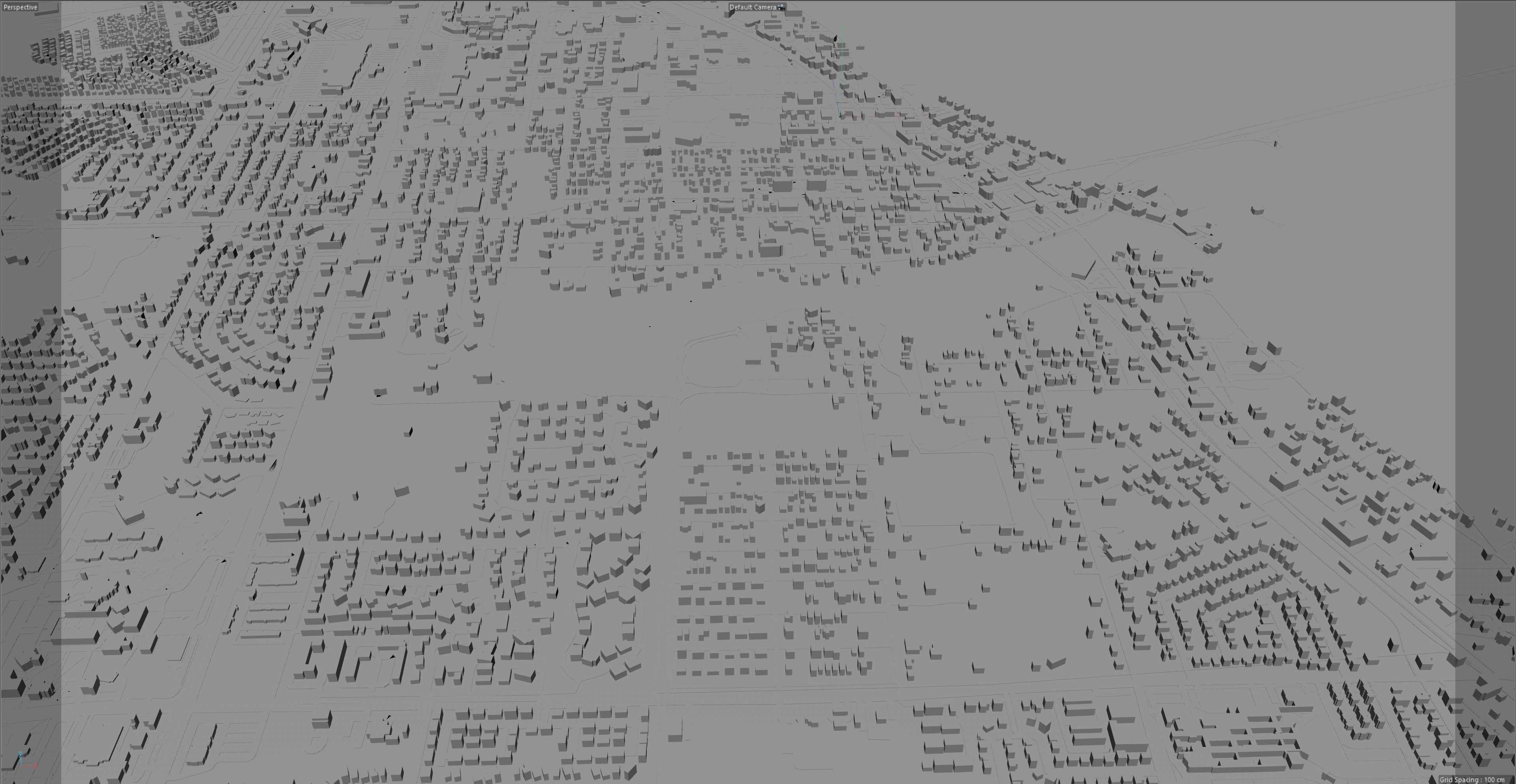 Melbourne Florida USA 40km Low-poly 3D model_14