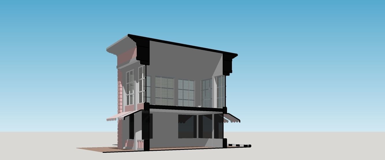 Candy Shop Low-poly 3D model_15