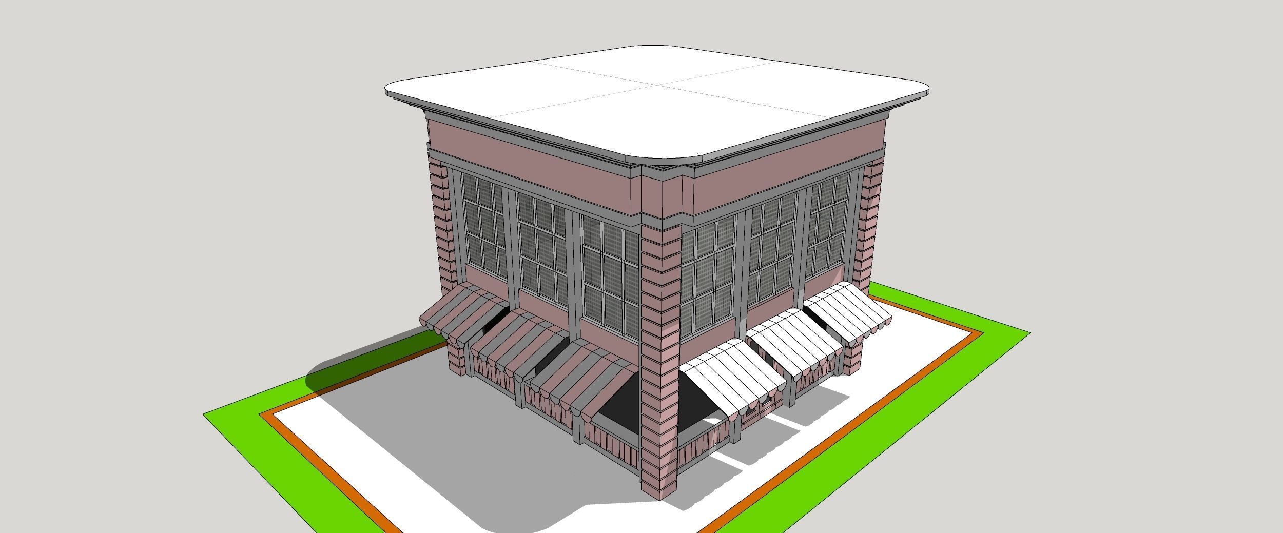 Candy Shop Low-poly 3D model_14