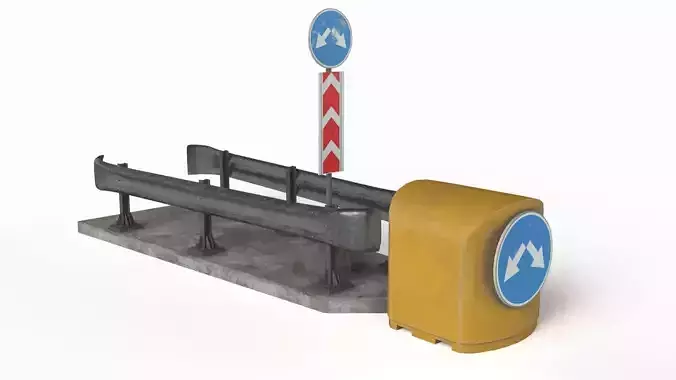 Road safety barrier