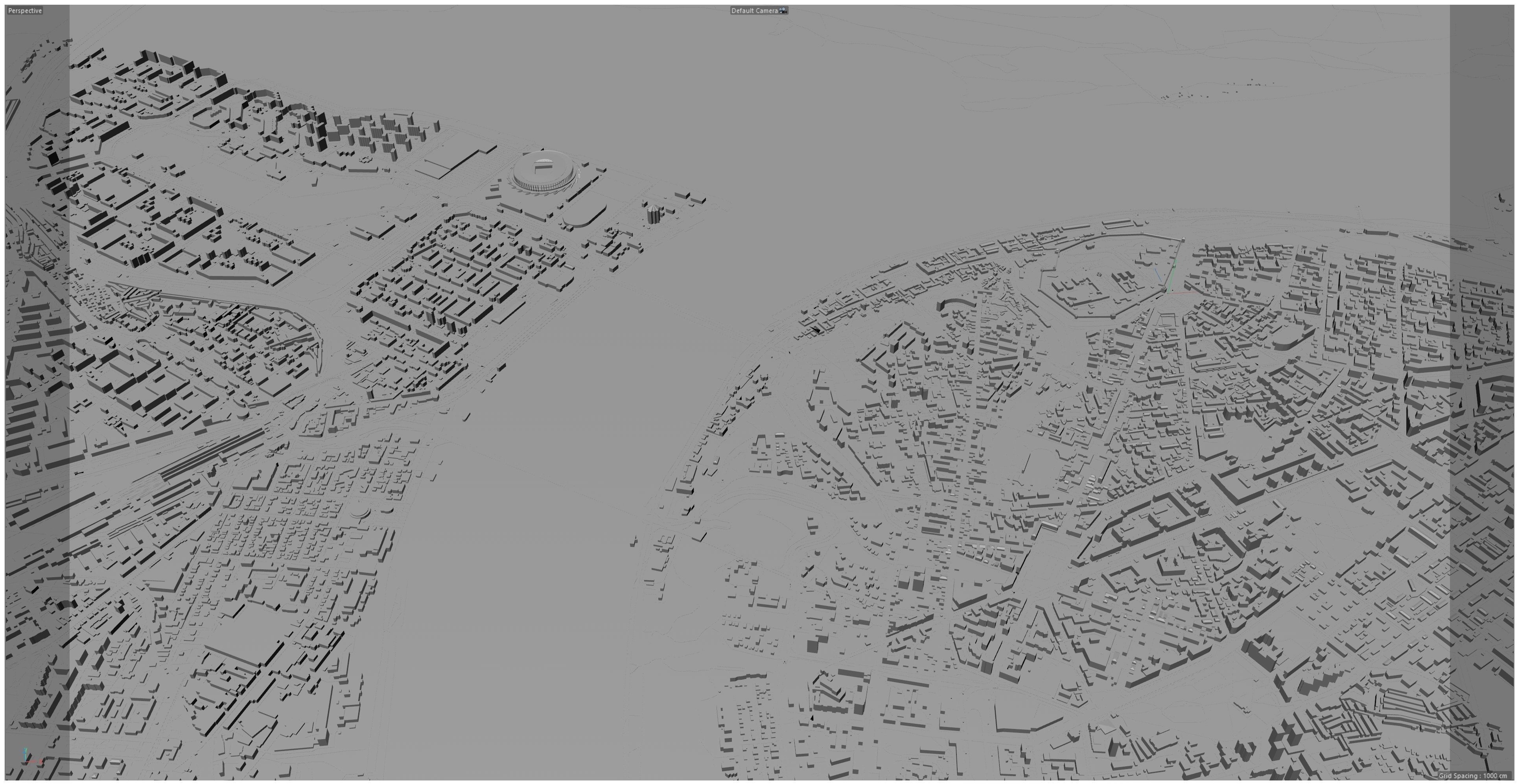 Nizhny City Novgorod Low-poly 3D model_18