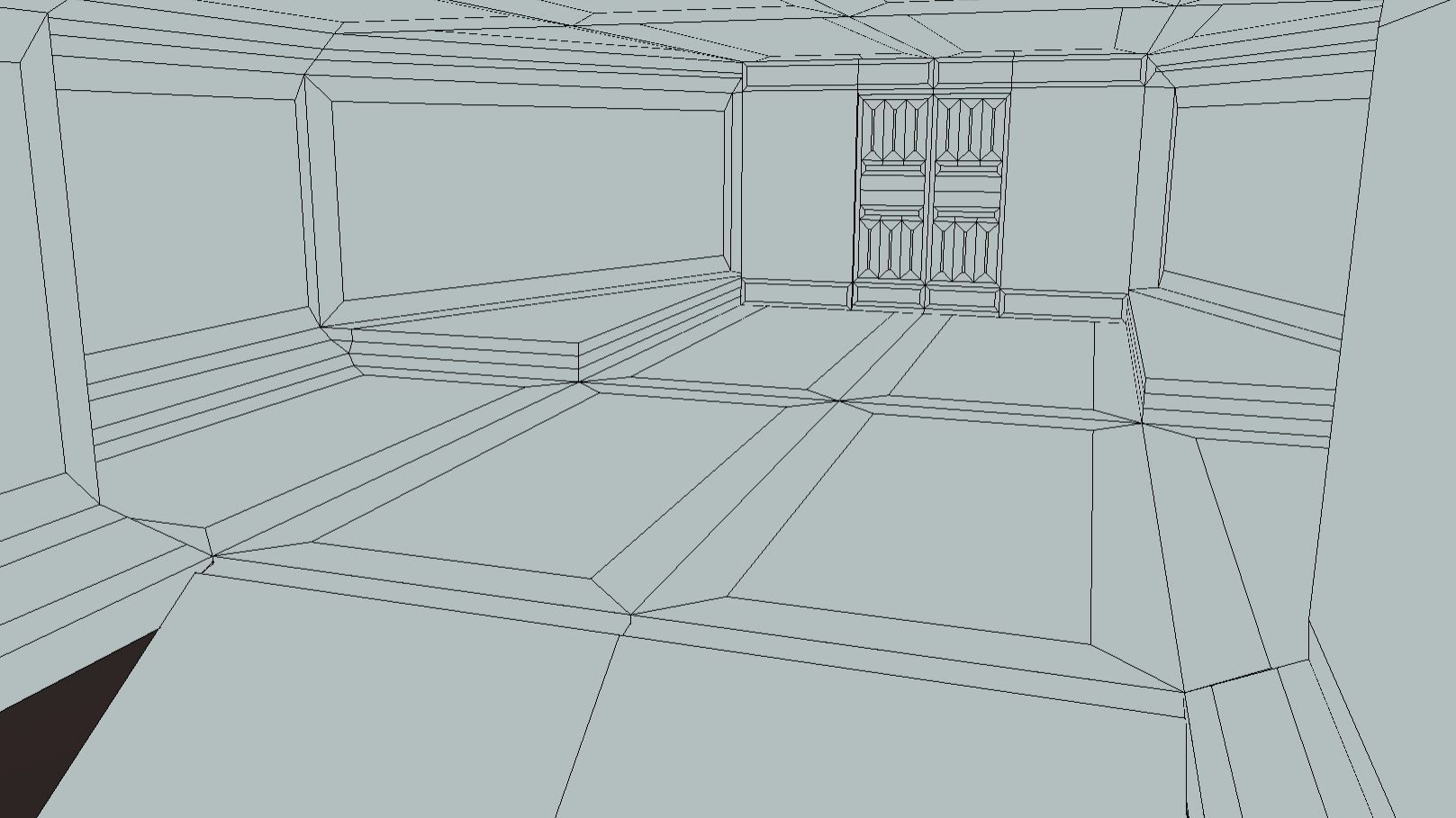 LT-430 Landing transport Low-poly 3D model_12