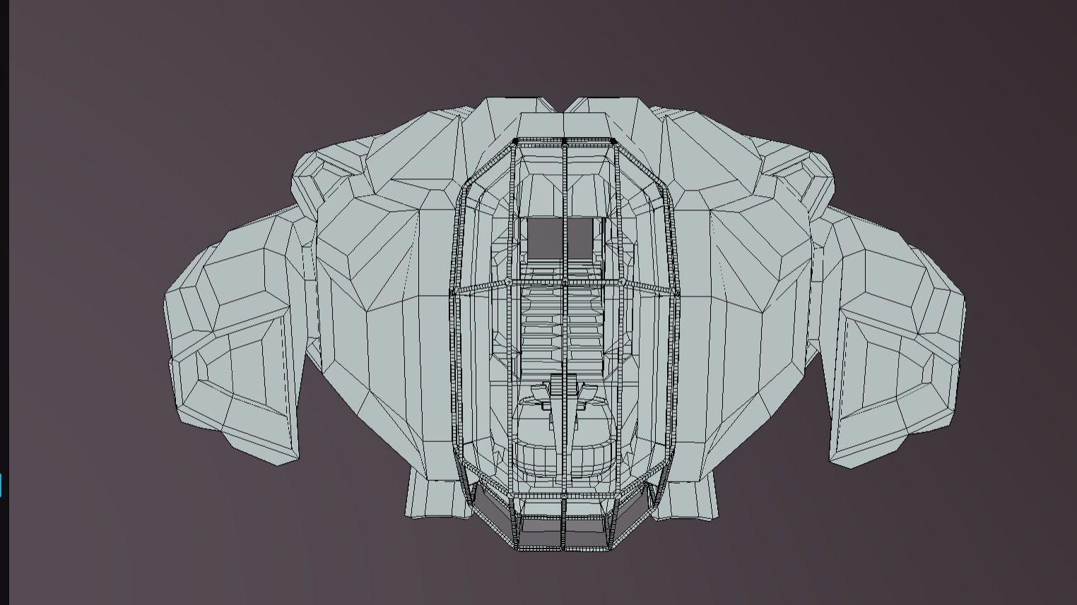 LT-450 Landing Transport Low-poly 3D model_6