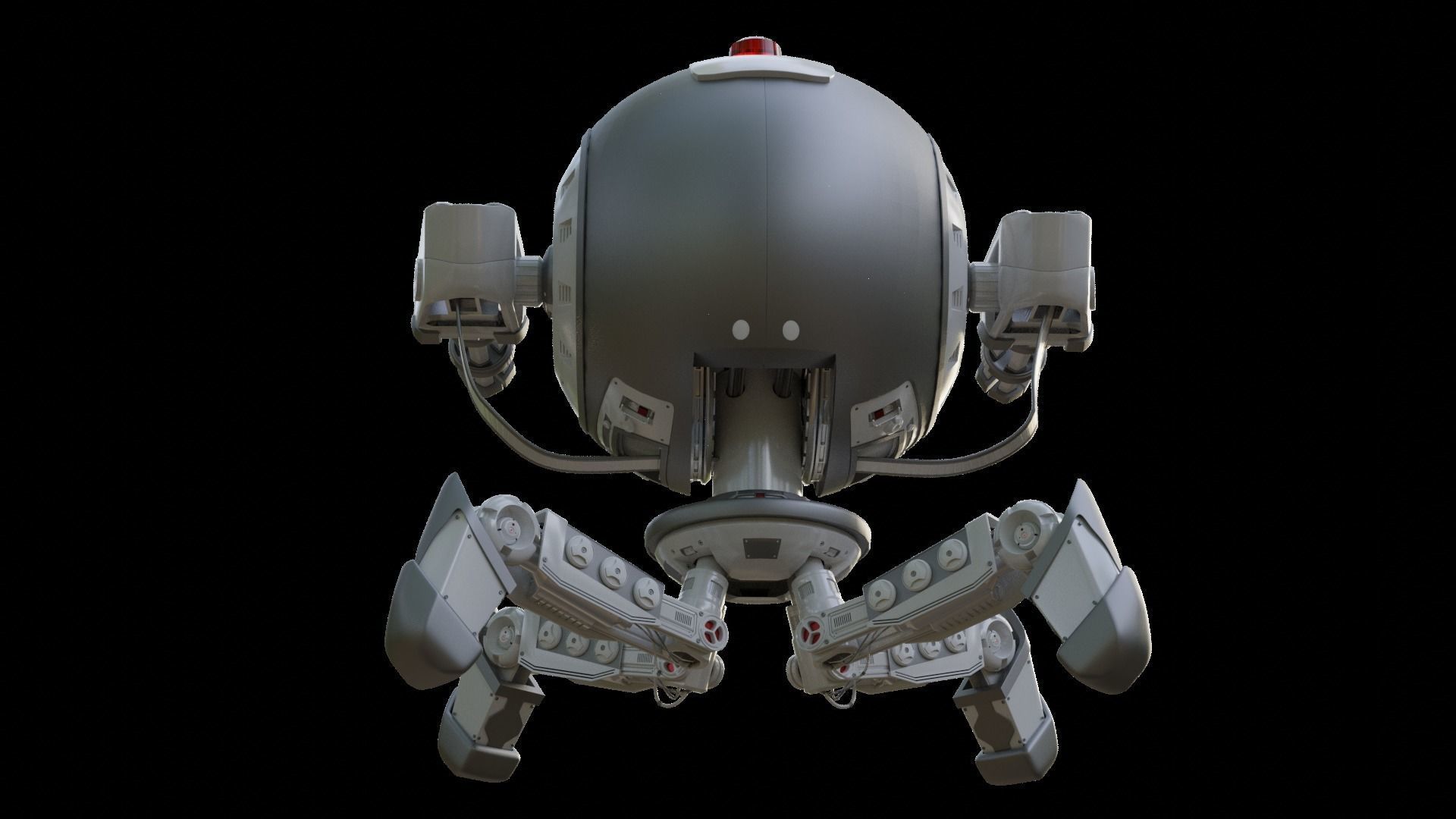 Protector Robot Walk 3D Sci-fi more BONUS 3D model_28