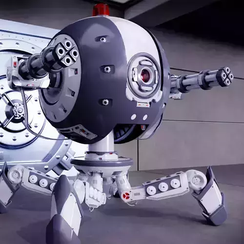 Protector Robot Walk 3D Sci-fi more BONUS 