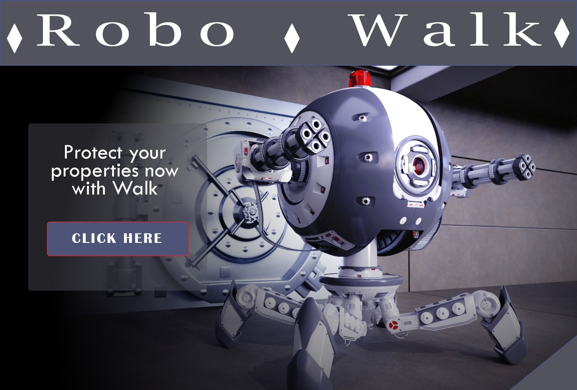 Protector Robot Walk 3D Sci-fi more BONUS 3D model_4