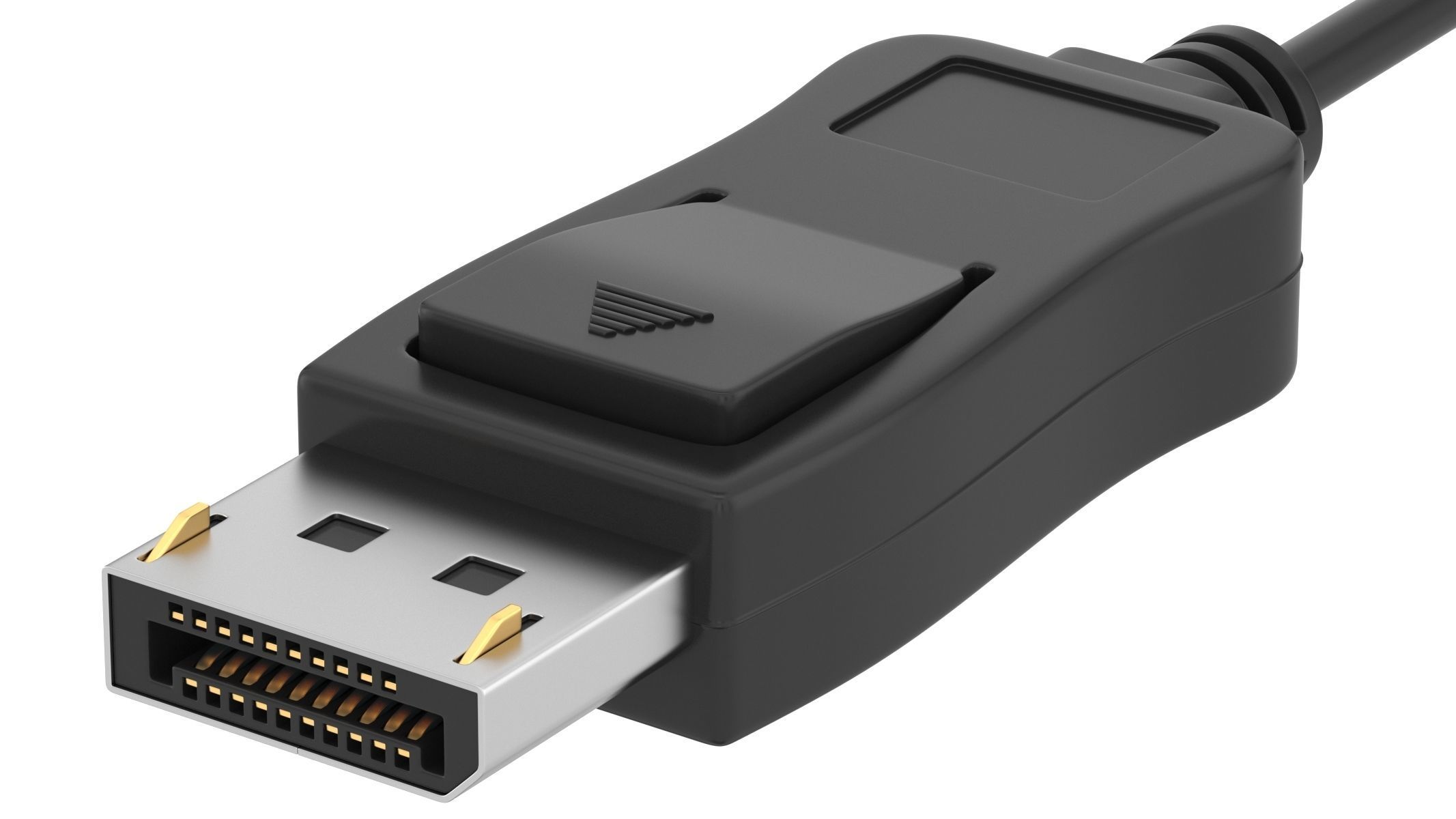 Displayport Male 3D model_2