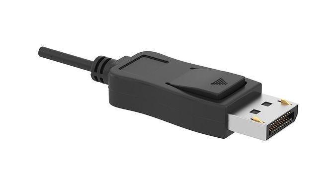 Displayport Male 3D model