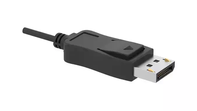 Displayport Male 3D model