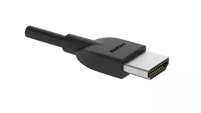 HDMI Type A Male 3D model