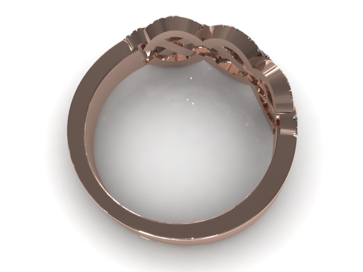 C3D Diamond Ring 004 3D print model_1