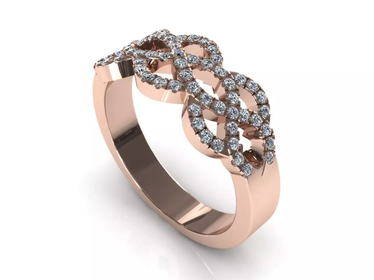 C3D Diamond Ring 004 3D print model_0