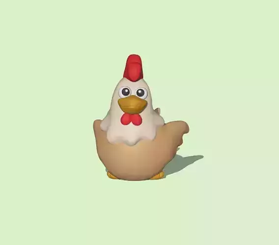 A Chicken to decorate and play