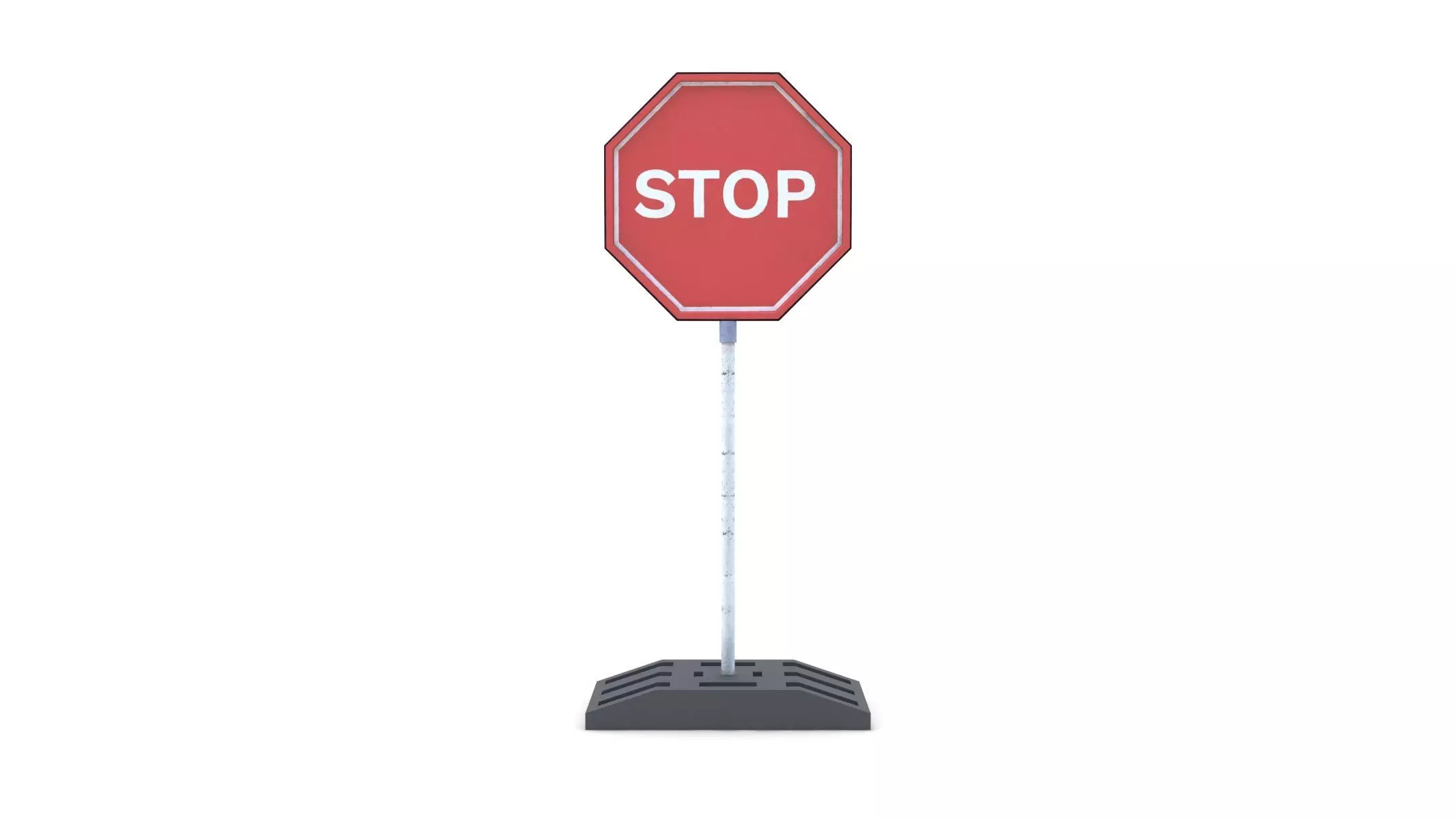 Street Sign 02 3D model_0