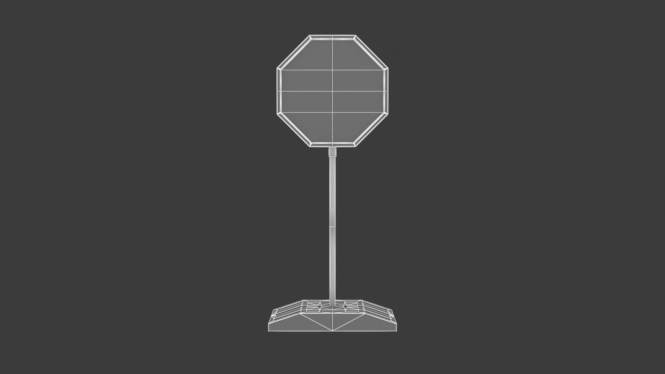 Street Sign 02 3D model_5