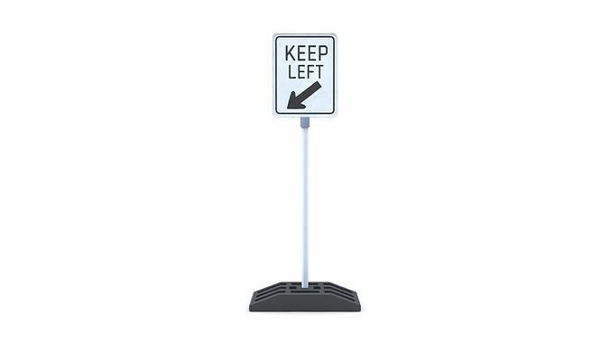Street Sign 03 3D model
