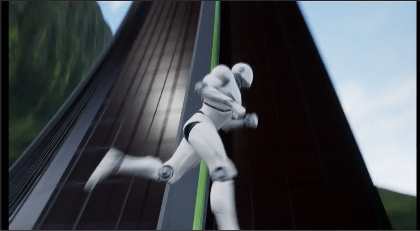 Skyscraper 3D model with Landscape Game Ready UE4 3D model_7