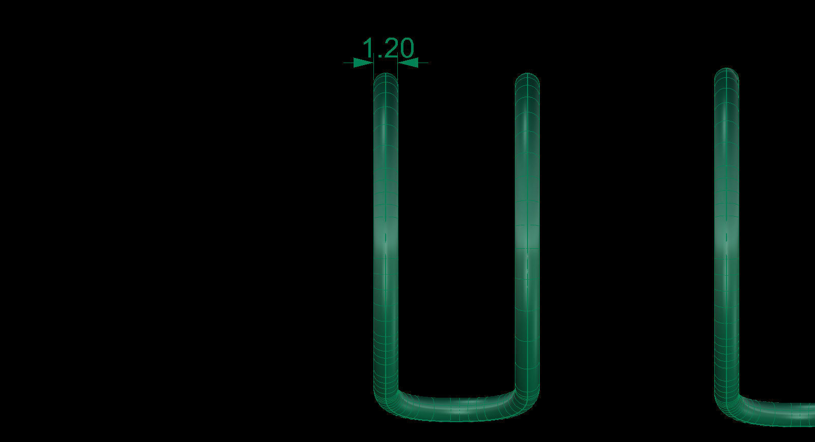 Minimal Double Wire Ring 3D print model_15