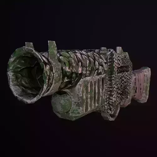 Stylize Stone Moss Gun 