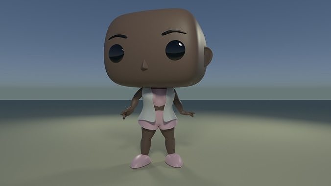 Custom Pop DIY Generic Human Woman Customizable 3D print model