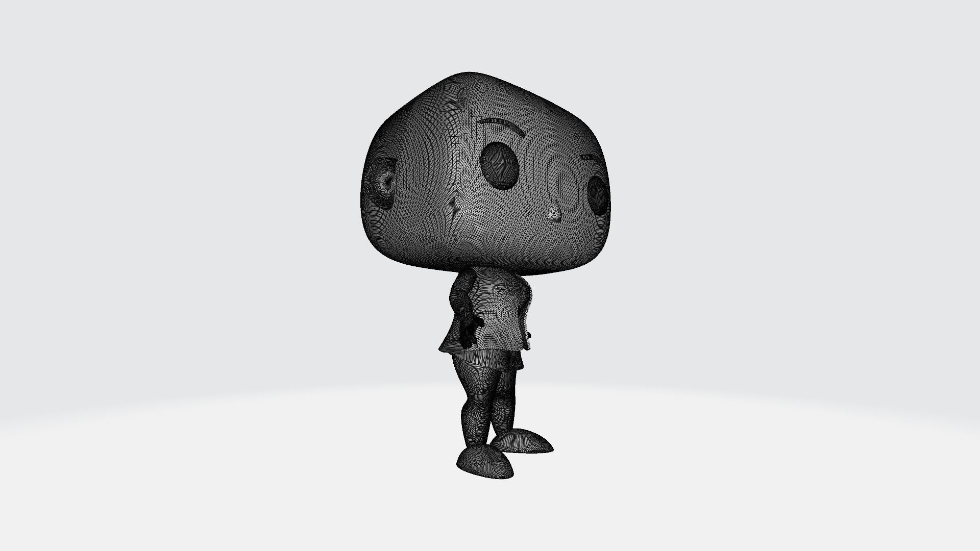 Custom Pop DIY Generic Human Woman Customizable 3D print model_10