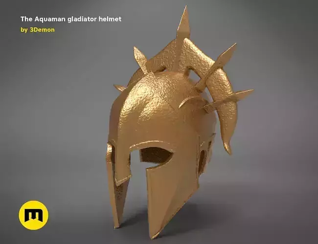 Aquamans gladiator helmet