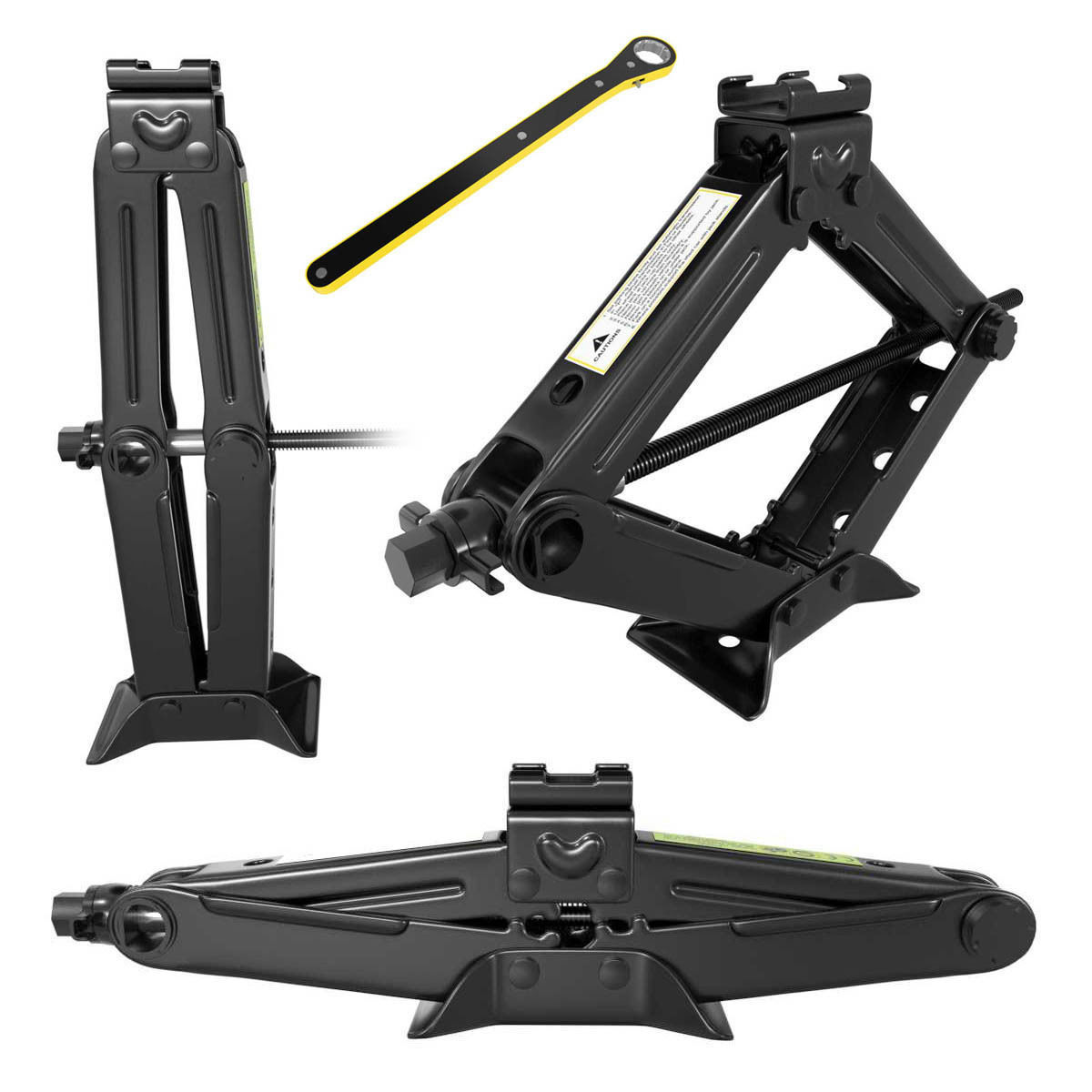 Scissor Jack Car with Hand Crank Portable RV Stabilizers