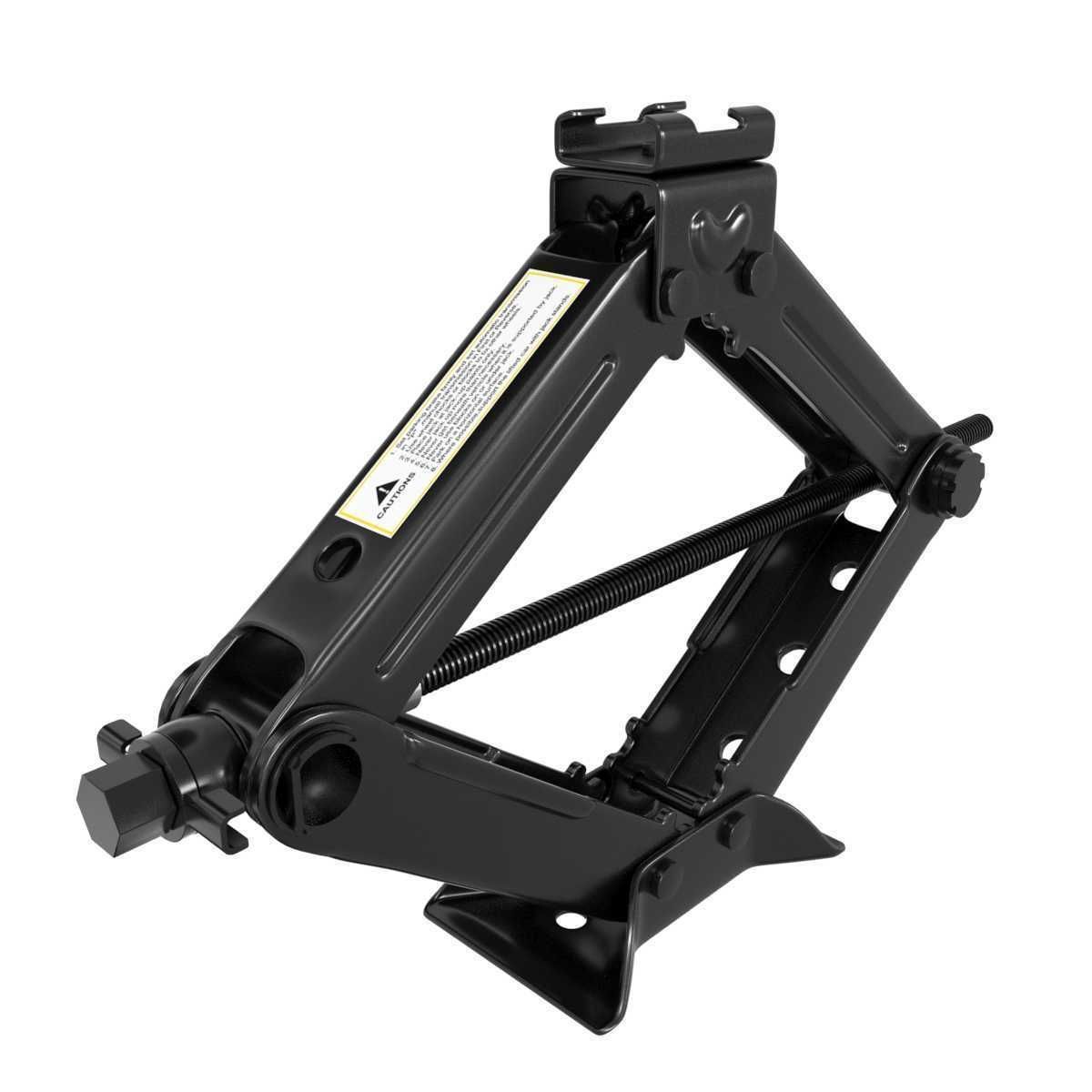 Scissor Jack  Car  with Hand Crank Portable RV Stabilizers  3D model_17