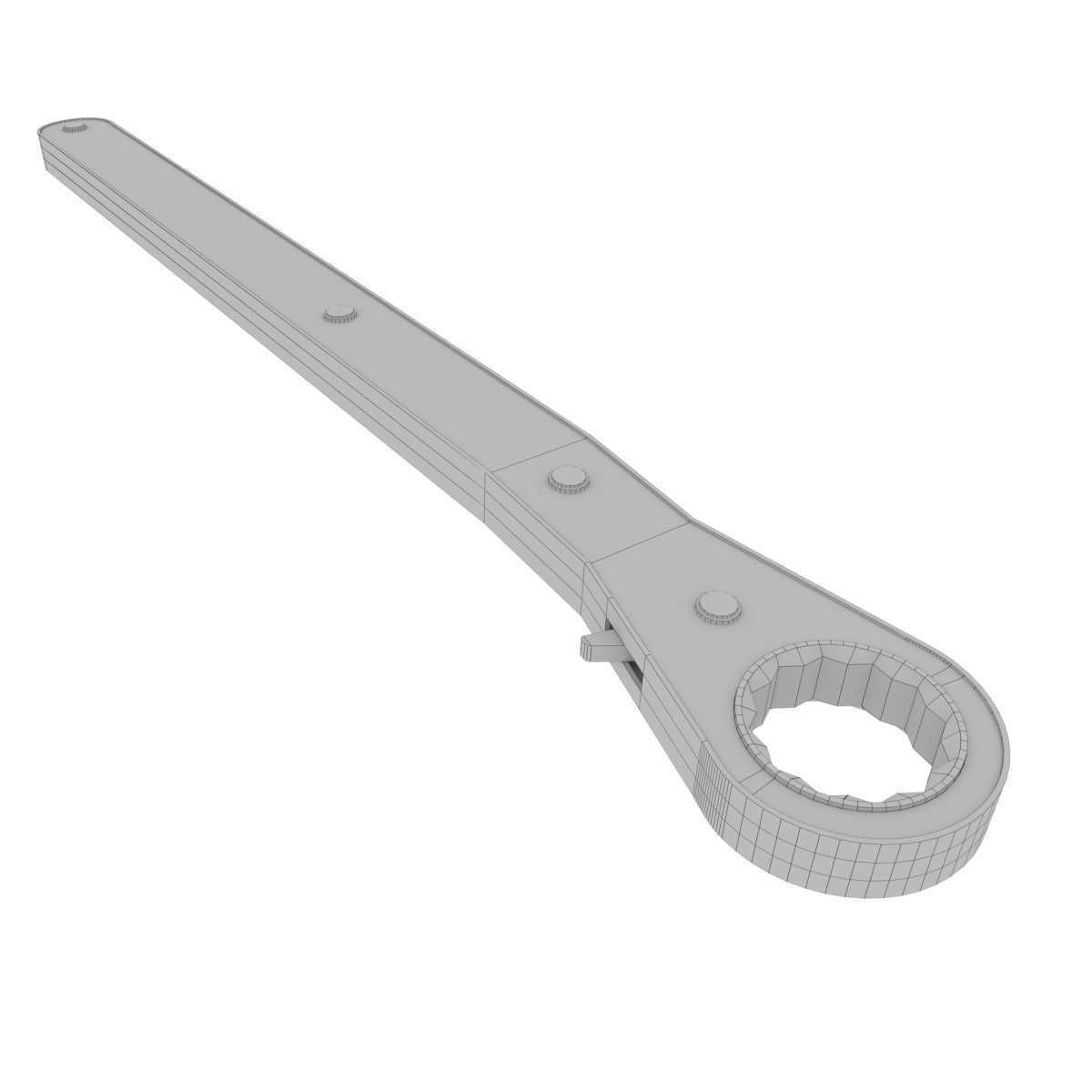 Scissor Jack  Car  with Hand Crank Portable RV Stabilizers  3D model_10